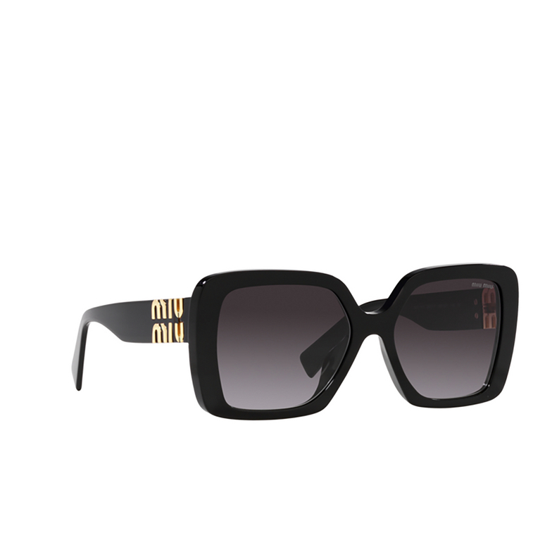 Miu Miu MU 10YS Sunglasses 1AB5D1 black - 2/3