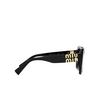 Miu Miu MU 10YS Sunglasses 1AB5D1 black - product thumbnail 3/3