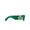 Miu Miu MU 11WS Sunglasses 15H5S0 green - product thumbnail 3/3