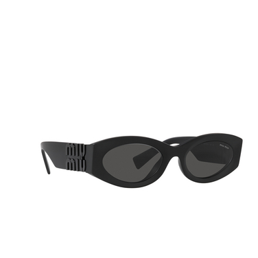 Miu Miu MU 11WS Sunglasses 1BO5S0 matte black - three-quarters view