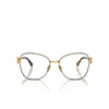 Miu Miu MU 50XV Eyeglasses KUI1O1 black / gold - product thumbnail 1/3