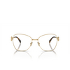 Miu Miu MU 50XV Eyeglasses ZVN1O1 pale gold - product thumbnail 1/3