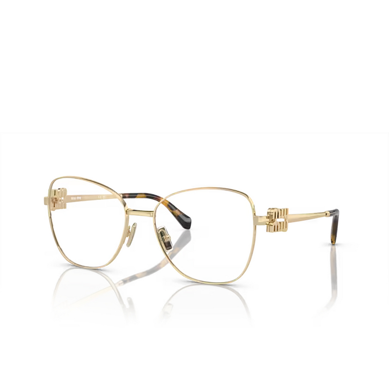 Miu Miu MU 50XV Eyeglasses ZVN1O1 pale gold - 2/3