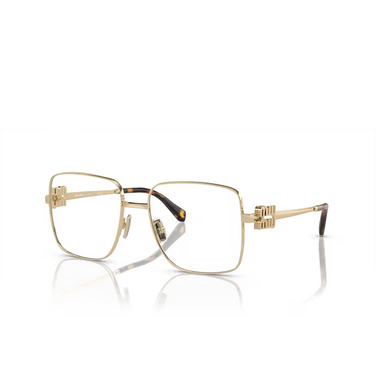 Miu Miu MU 51XV ZVN1O1 pale gold - Vista tres cuartos