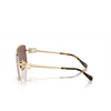 Miu Miu MU 51ZS Sunglasses ZVN70D pale gold - product thumbnail 3/3