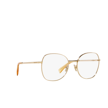 Gafas graduadas Miu Miu MU 52VV 14M1O1 quartz - Vista tres cuartos