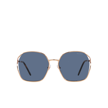 Gafas de sol Miu Miu MU 52WS ZVF1V1 rose gold - Vista delantera