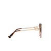 Miu Miu MU 52WS Sunglasses ZVN0A6 pale gold - product thumbnail 3/3