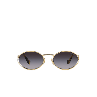 Miu Miu MU 52YS Sunglasses ZVN5D1 pale gold - front view