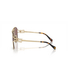 Miu Miu MU 52ZS Sunglasses ZVN70D pale gold - product thumbnail 3/3