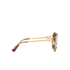 Miu Miu MU 53YS Sonnenbrillen 7OE01T gold brass - Produkt-Miniaturansicht 3/3