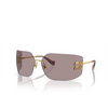 Miu Miu MU 54YS Sunglasses 5AK06I gold - product thumbnail 2/3