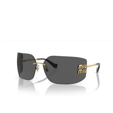 Miu Miu MU 54YS Sunglasses 5AK5S0 gold - three-quarters view