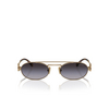 Miu Miu MU 54ZS Sunglasses 7OE5D1 antique gold - product thumbnail 1/3