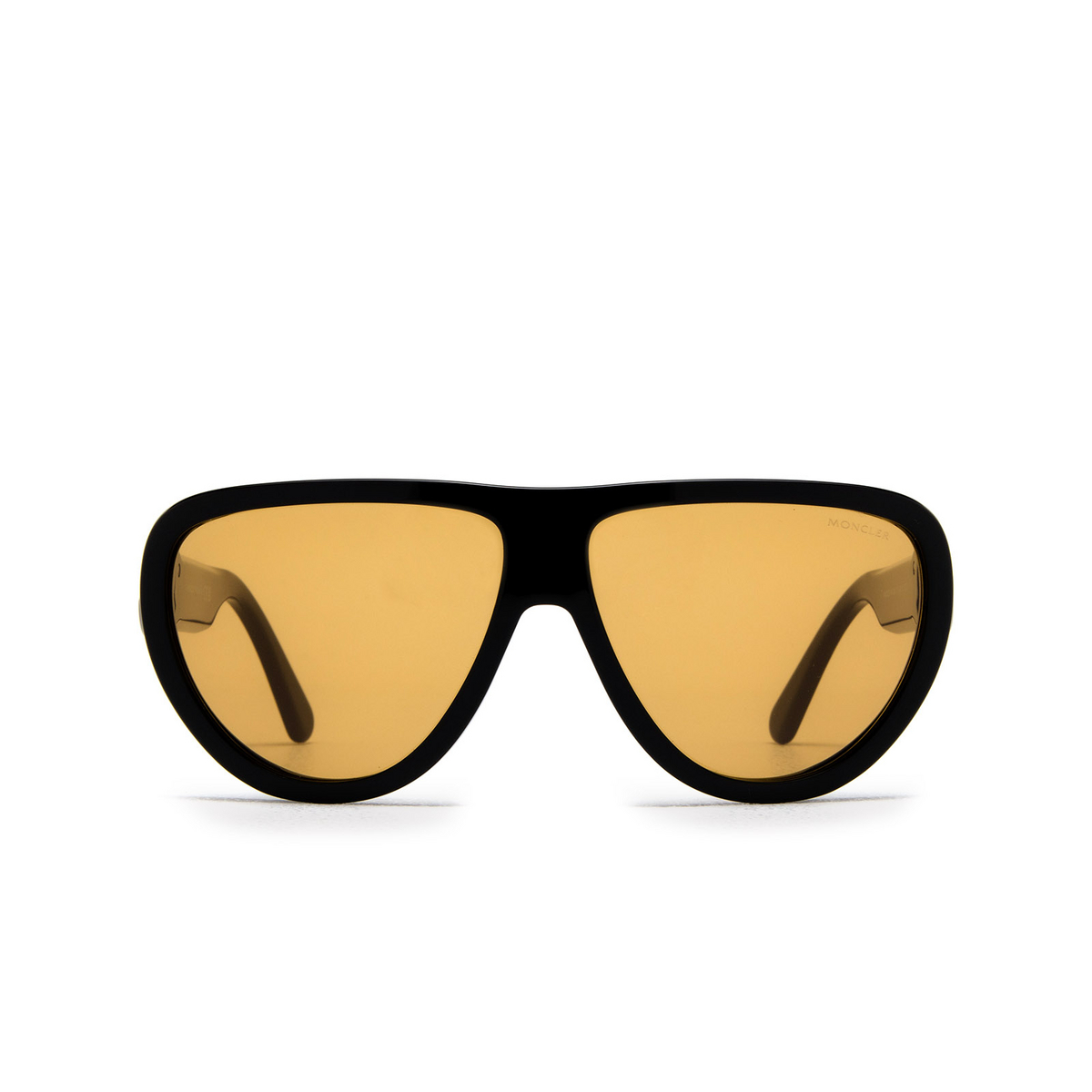 Moncler ANODIZE Sunglasses 01E Shiny Black - front view