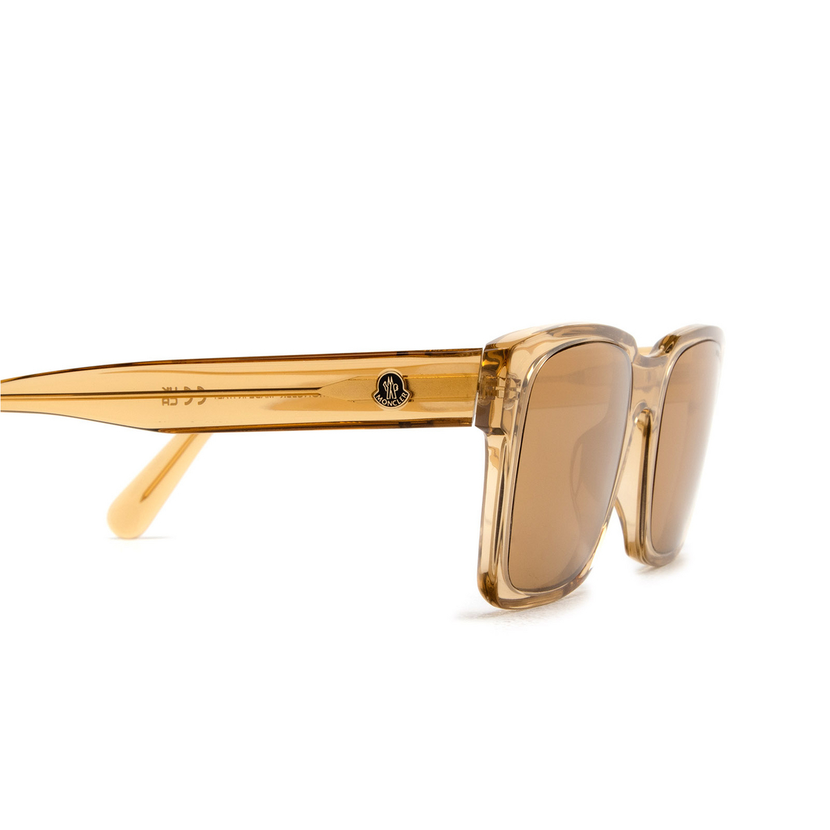 Moncler ARCSECOND Sunglasses 57G Shiny Beige - product thumbnail 3/3