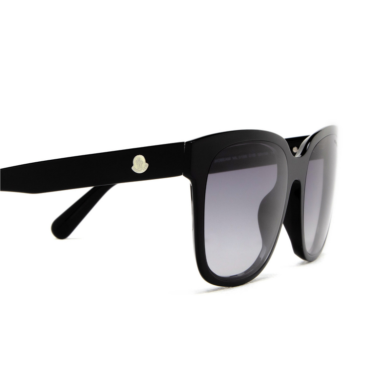 Gafas de sol Moncler BIOBEAM 01B shiny black - 3/3
