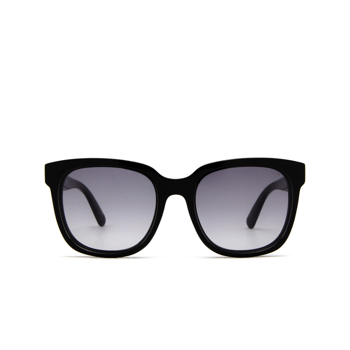 Moncler BIOBEAM Sunglasses 01B Shiny Black - front view