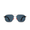 Moncler FLAPERON Sunglasses 14V shiny light ruthenium - product thumbnail 1/3