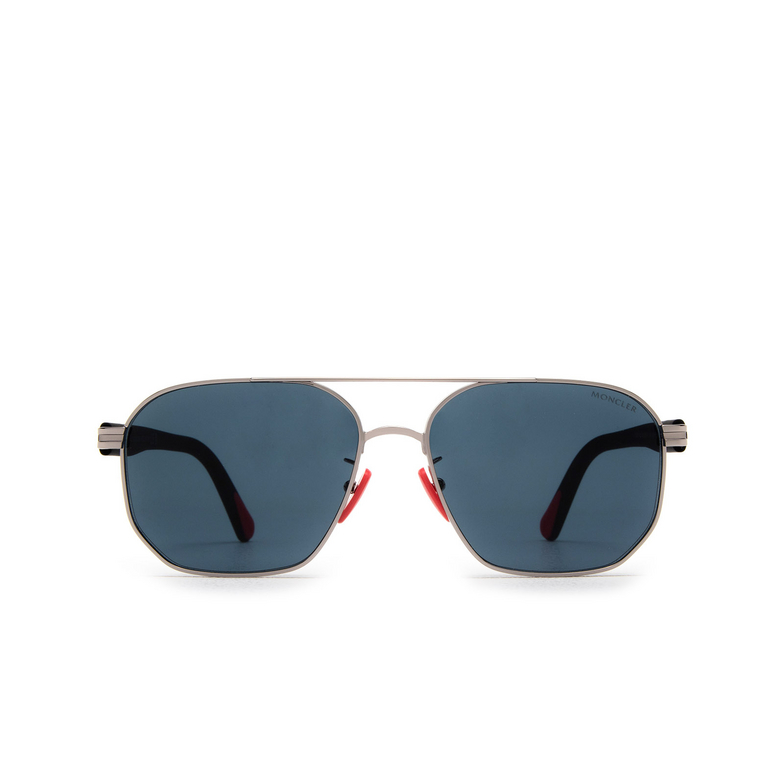 Moncler FLAPERON Sunglasses 14V shiny light ruthenium - 1/3