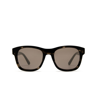 Gafas de sol Moncler GLANCER 48L shiny dark brown - Vista delantera