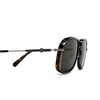 Gafas de sol Moncler KONTOUR 52R dark havana - Miniatura del producto 3/3