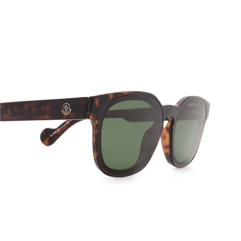 Moncler ML0086 Sunglasses 52N dark havana - 3/3