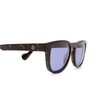 Moncler ML0098 Sunglasses 52V dark havana - product thumbnail 3/3