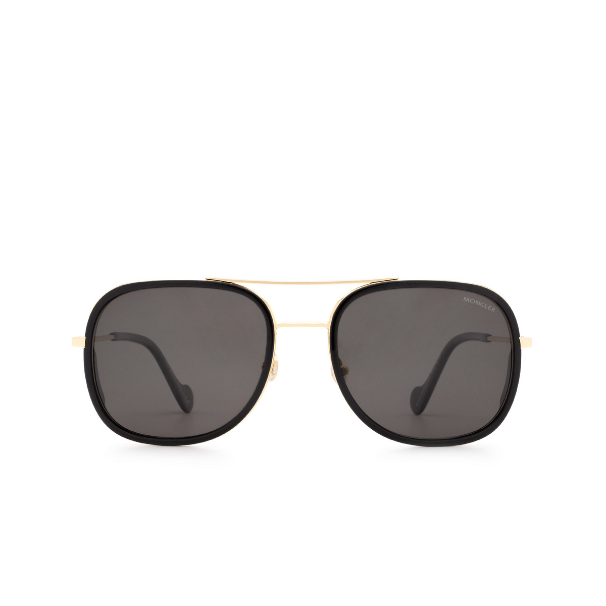 Moncler ML0145 Sunglasses 01D Shiny Black - 1/3