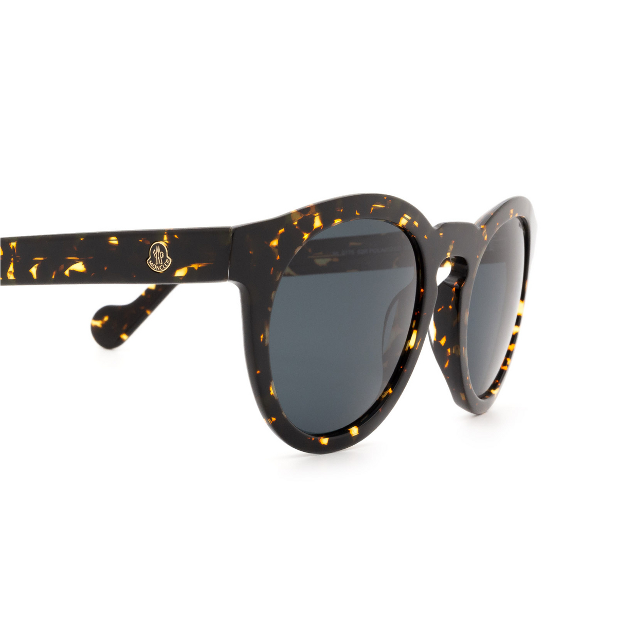 Moncler ML0175 Sunglasses 52R Dark Havana - product thumbnail 3/3