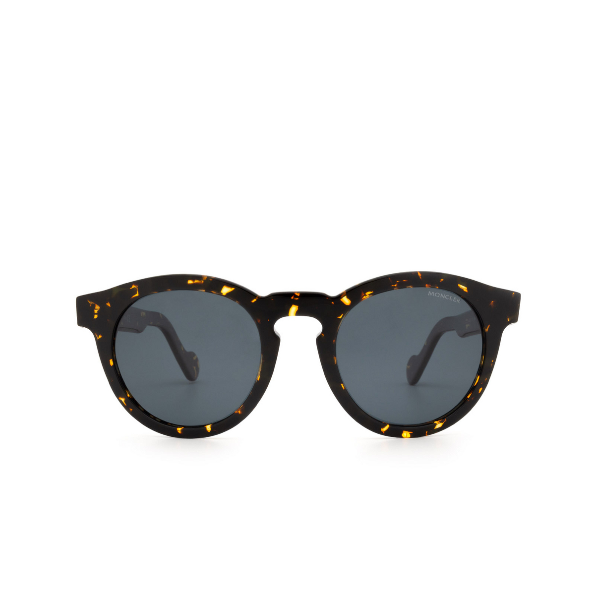 Moncler ML0175 Sunglasses 52R Dark Havana - front view