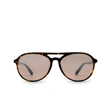Moncler ML0228 Sunglasses 52L dark havana - front view