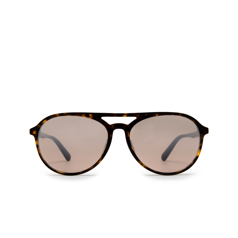 Moncler ML0228 Sunglasses 52L dark havana - 1/3