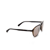 Moncler ML0228 Sunglasses 52L dark havana - product thumbnail 2/3