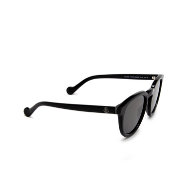 Gafas de sol Moncler ML0229 01D shiny black - Vista tres cuartos