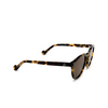 Moncler ML0229 Sunglasses 55J havana - product thumbnail 2/3