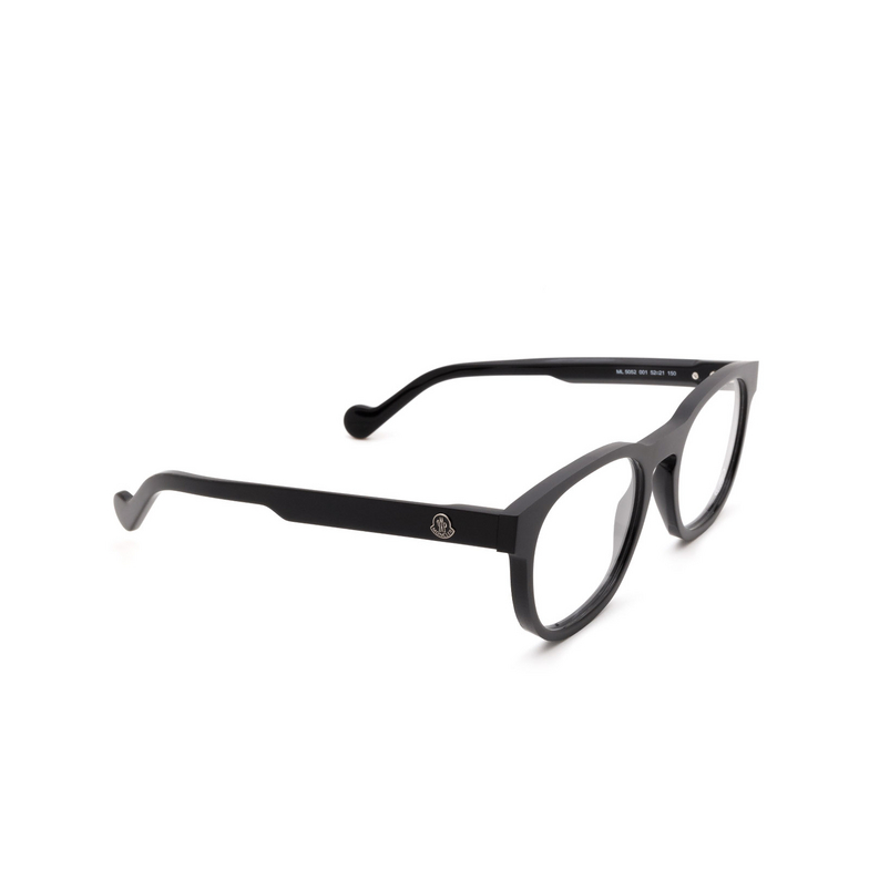 Moncler ML5052 Eyeglasses 001 shiny black - 2/3