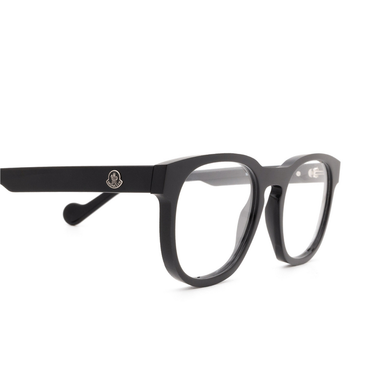 Moncler ML5052 Eyeglasses 001 shiny black - 3/3
