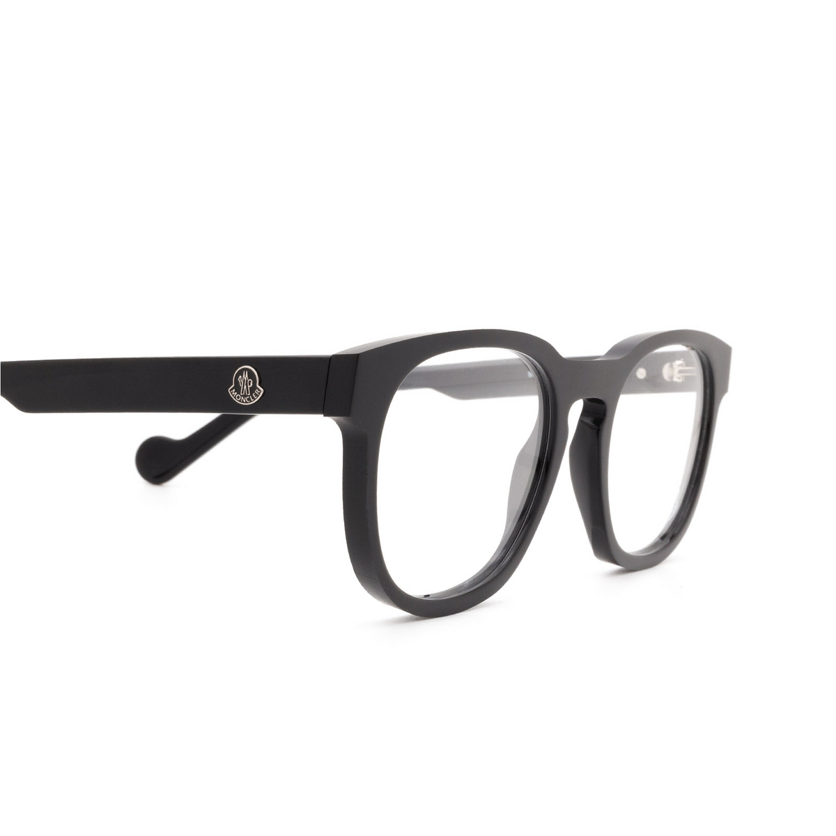 Moncler ML5052 Eyeglasses 001 Shiny Black - product thumbnail 3/3