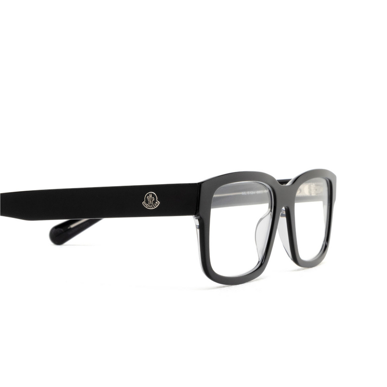 Moncler ML5124 Eyeglasses 003 black - 3/3