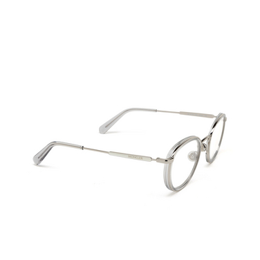 Moncler ML5153 Eyeglasses 020 grey - three-quarters view