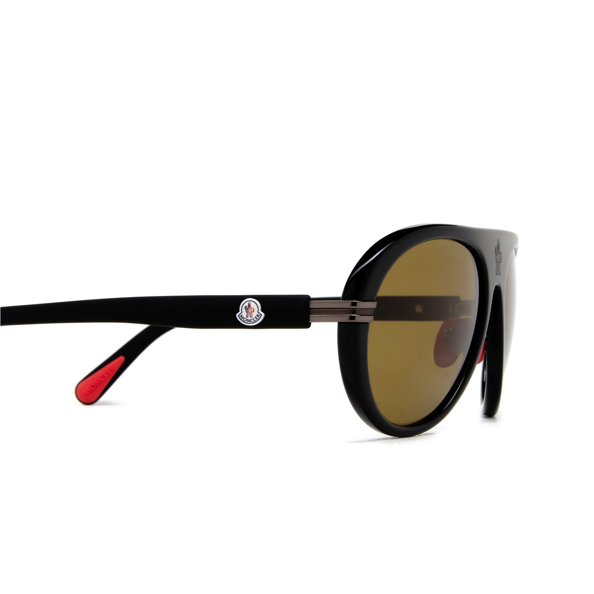 Moncler NAVIGAZE Sunglasses 01H Shiny Black - 3/3