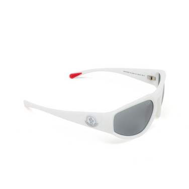 Gafas de sol Moncler PENTAGRA 21C white - Vista tres cuartos