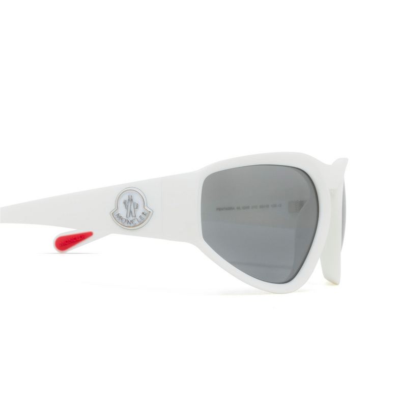 Moncler PENTAGRA Sunglasses 21C white - 3/3