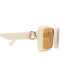 Gafas de sol Moncler PROMENADE 25E ivory - Miniatura del producto 3/3