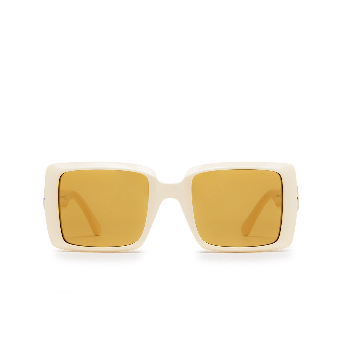 Moncler PROMENADE Sunglasses 25E Ivory - front view