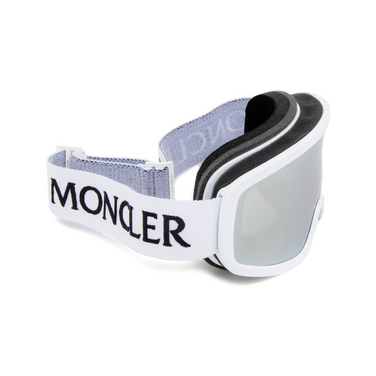 Moncler TERRABEAM Sonnenbrillen 21C white - Dreiviertelansicht