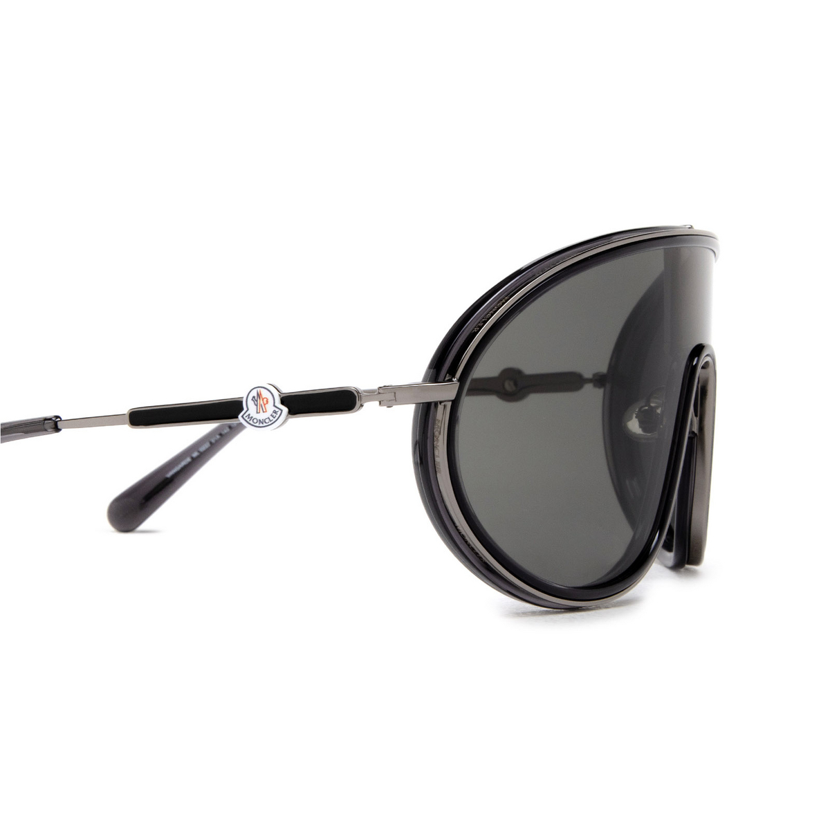 Moncler VANGARDE Sunglasses 01A Shiny Black - 3/3