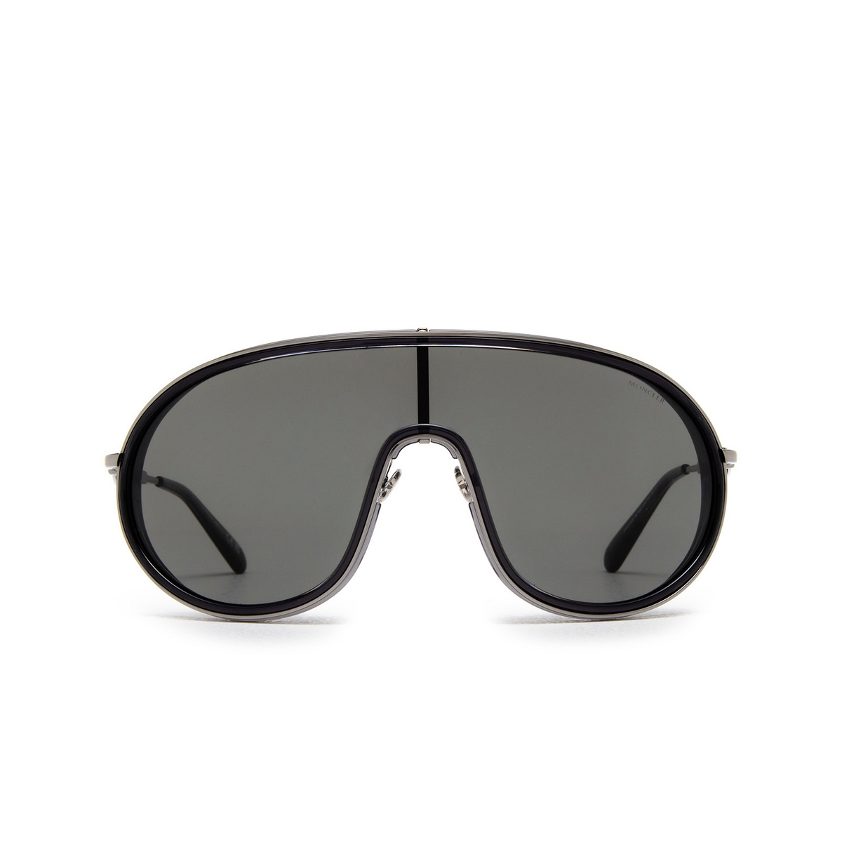 Moncler VANGARDE Sunglasses 01A Shiny Black - front view