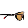 Gafas de sol Moncler VITESSE 01E shiny black - Miniatura del producto 3/3